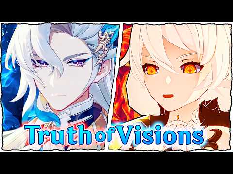 Neuvillette Story REVEALS The Truth About Visions and Archon War | Genshin Impact Lore Read along