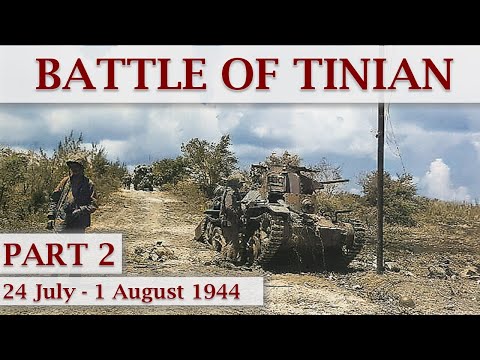 Battle of Tinian 1944 / Part 2 – Swift and Easy Victory