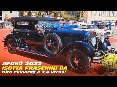 ÉPICO! Isotta Fraschini 8A 1926 by PJS Restaurações | Araxá Brazil Classics Show 2022