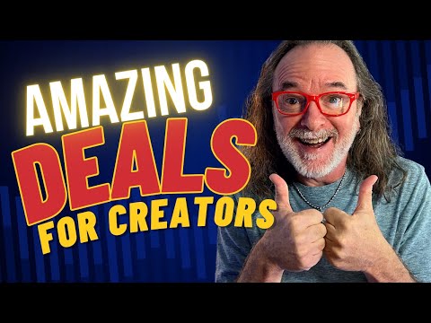 Huge Black Friday and Cyber Monday Deals for Content Creators!