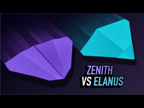 Paper Airplane Tournament —  Elanus vs Zenith — Paper Aces Round 1 (Race 4)