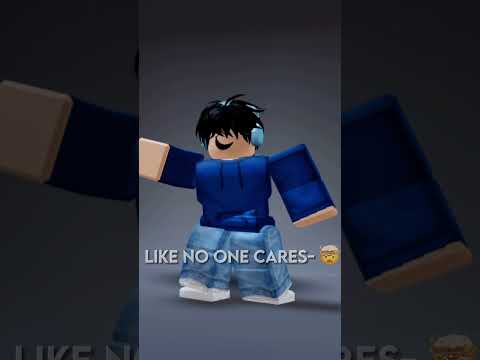 like no one cares- | Roblox Edit | ib: my fyp