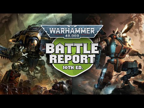 A Tiny Bit of Nostalgia - Imperial Knights vs T'au Warhammer 40k 10th Edition Battle Report Ep 48