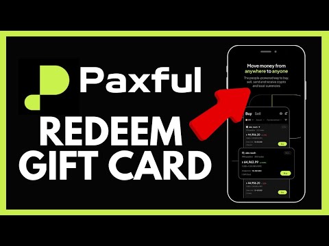 How to Redeem Gift Card on Paxful 2024?