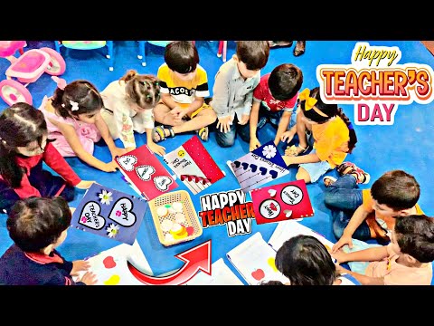 Teachers Day Card Making | DIY Teachers Day Card | Happy Teachers Day Greeting Card Handmade #cards