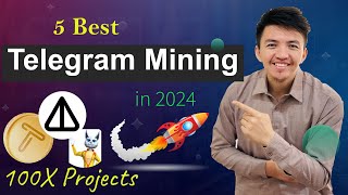 5 Best Telegram Mining Projects in 2024 | These Mining Projects can give you 100X Profit