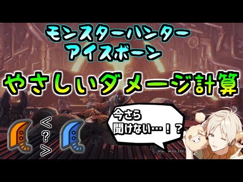 【MHWI】やさしいダメージ計算・用語説明