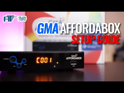 GMA Affordabox Unboxing & Setup Guide - Kamusta nga ba ang Digital TV Receiver ng GMA?