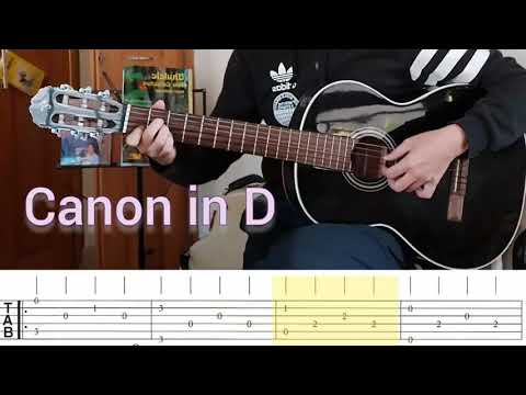 Canon in D  Fingerstyle guitar with tab