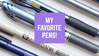 My Favorite Planner Pens!