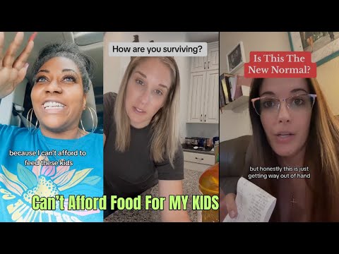 Mom's Can't Afford To Feed Their Kids... Groceries Cost Too Much