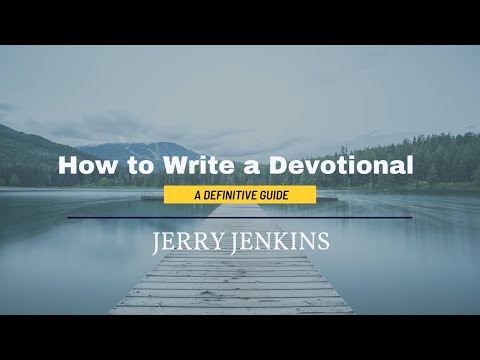 How to Write a Devotional