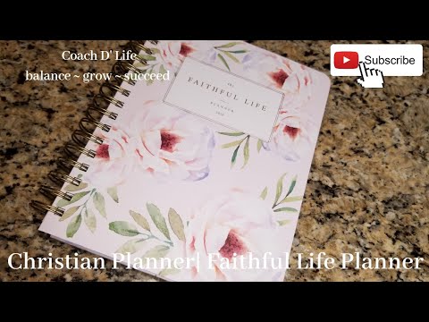 Faithful Life Planner Review| Christian Planner