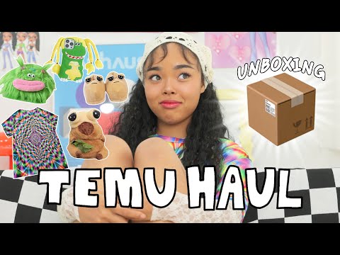 Huge Temu Haul🎀 pou, cute accessories, Clothing Items