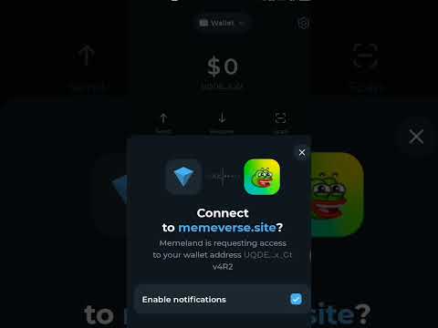 How To Connect Tonkeeper To Memeland || Memeland Airdrop