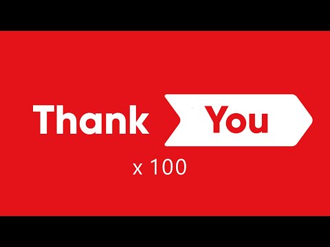 Thank You (x100)