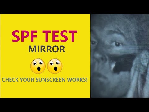 UV Sunscreen Mirror - 3 minute guide with discount code.