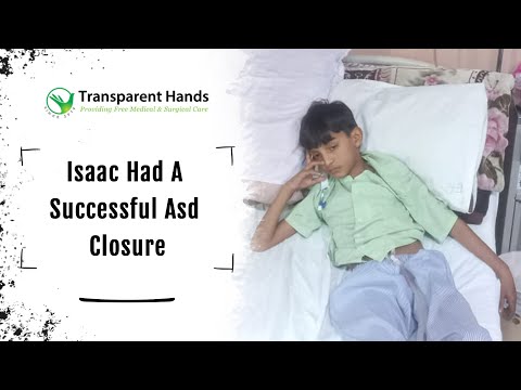 Isaac had a life-changing ASD Closure Surgery