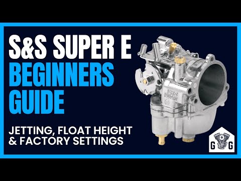 S&S Super E Carb 101: Jetting, Float Height, Factory Settings