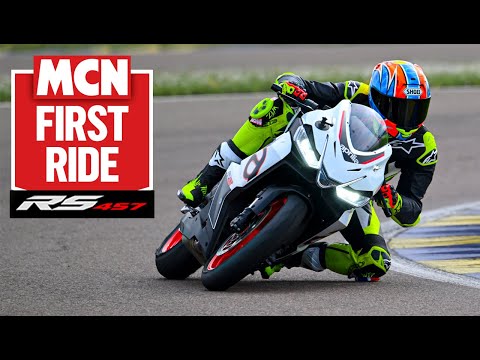 2024 Aprilia RS457 ridden on track! Is this the best A2 licence sportsbike on sale? | MCN Review