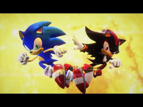 Sonic X Shadow Generations - Shadow vs Sonic Cutscene (4K HDR)