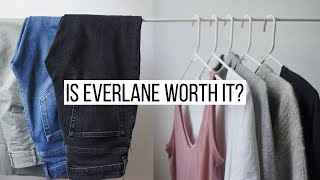 Is EVERLANE worth it? An honest review of the Everlane basics I have in my closet