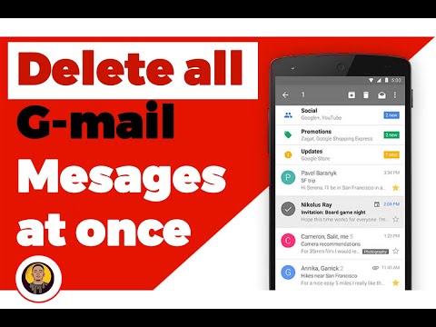 Delete all email at one ( Easy way)