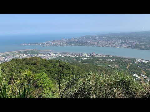 觀音山硬漢嶺，階梯超多，但山頂上有超美的展望