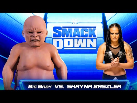 LIVE WWE Match Big Baby Vs Shayna Baszler | Baby Is Back | WWE Raw Fight Live Part 168