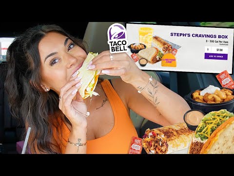 My “Steph Pappas” Taco Bell Cravings Box is Here! 🌮🎉