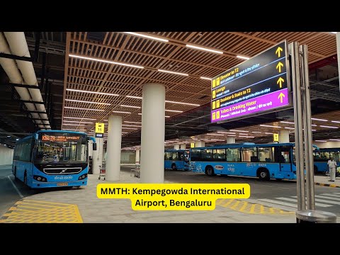 MMTH Kempegowda International Airport Bangalore: Bus terminal