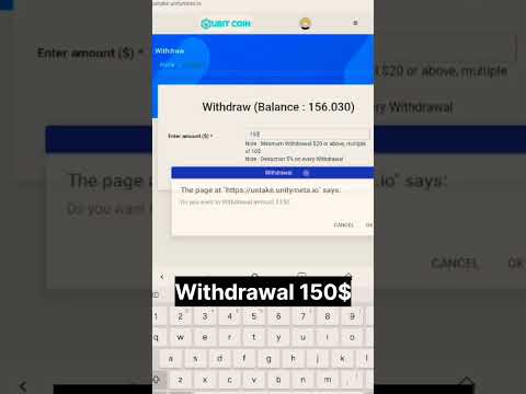 5 November ubit coin live withdrawal proof 🧾 ubit coin full plan, staking ubit coin