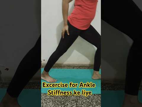 Ankle Stiffness Excercise 🦵🏻 #exercise #shorts #youtubeshorts #fracture #hhwneha #ankleinjury