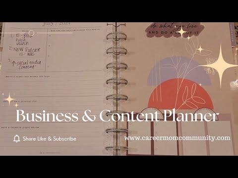 Monthly Planning| Business Planning in my Happy Planner #planner