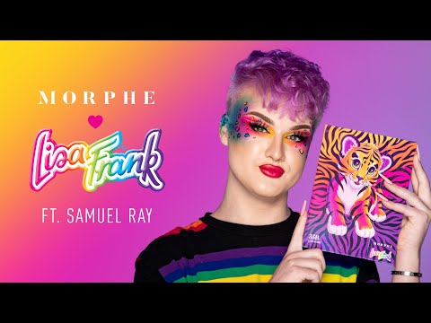 Morphe x Lisa Frank Eyeshadow Tutorial ft. @SamuelRay_