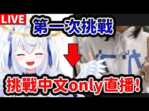 【一週年】學了一年中文了，挑戰中文only直播!寫大家的名字!【日籍台V】