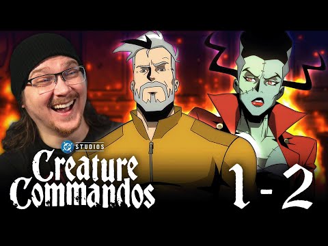 CREATURE COMMANDOS EPISODE 1 & 2 REACTION | DC STUDIOS | DCU | REVIEW