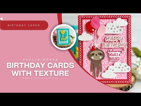 CREATE HANDMADE TEXTURE ON YOUR BIRTHDAY CARDS LIKE A PRO!