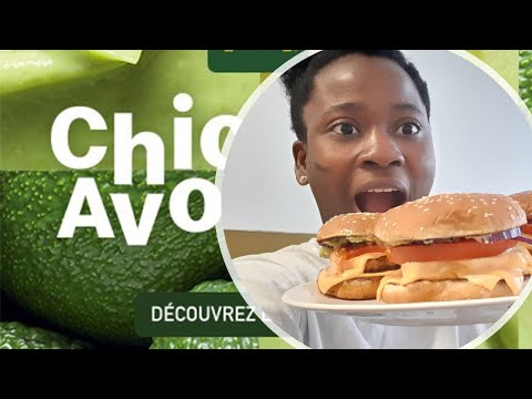 100% HOMEMADE CHICKEN AVOCADO BURGER DE McDO