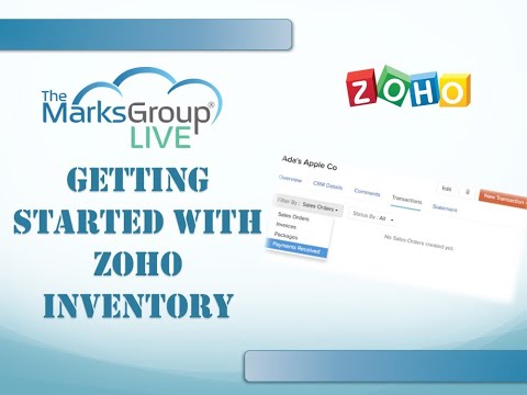 Getting Started with Zoho Inventory