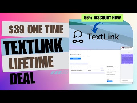 🟧🌐🟧TextLink Lifetime Deal | CHEAPEST Way to Scale Your SMS  | $39 Lifetime Deal | 86% Off Now