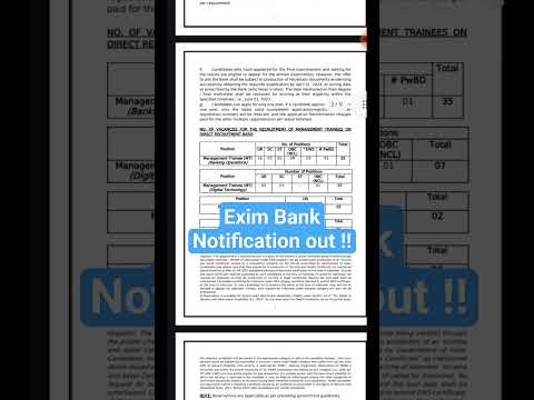 Export - Important Bank Notification out II #sbija2022