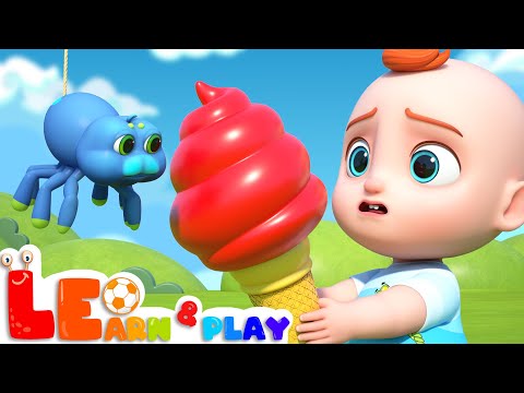 Leo Plays Ice Cream Machine | Colorful Ice Cream | Learn & Play with Leo