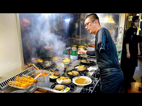 Losing His Arm and Becoming the Chef! Over 150 Guests are Served Daily! Great Hamburg Steak in Nara!