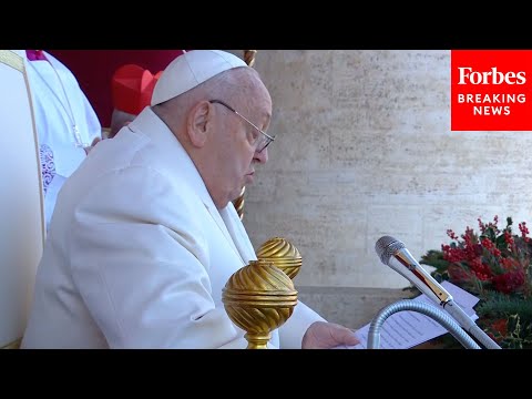 'May The Sound Of Arms Be Silenced In War-Torn Ukraine': Pope Francis Shares Christmas Message