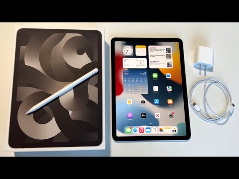 iPad Air 5 Unboxing: Starlight!