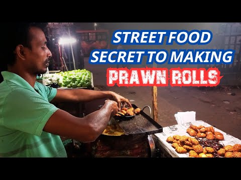 The STREET FOOD Secret to Making Prawn Rolls Like a Pro!