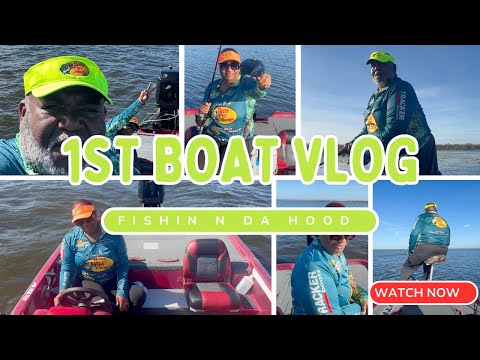 OUR FIRST BOAT VLOG #fypyoutube #fishing #boating #boatlife #boat #fish #explorepage #fishingvideo