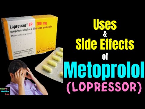 Metoprolol – Side Effects, Uses, Mechanism of Action, Dosage, Interactions, Warnings