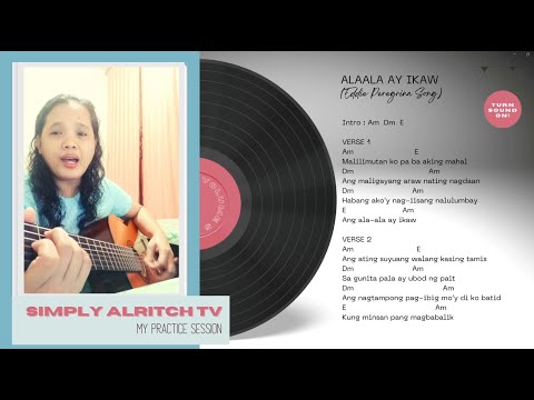 Alaala ay Ikaw Acoustic Cover with Lyrics and Chords Guide (Eddie Peregrina song) #opmclassic